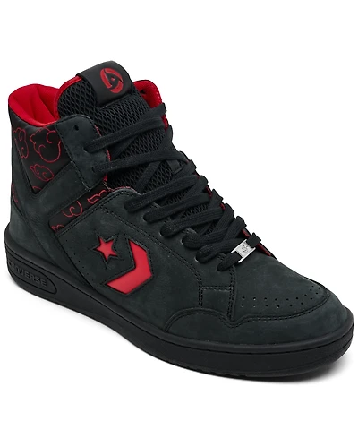 Converse x Naruto Shippuden Men's Itachi Weapon High Casual Sneakers from Finish Line