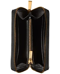 Michael Michael Kors Jet Set Small Leather Zip Around Card Case