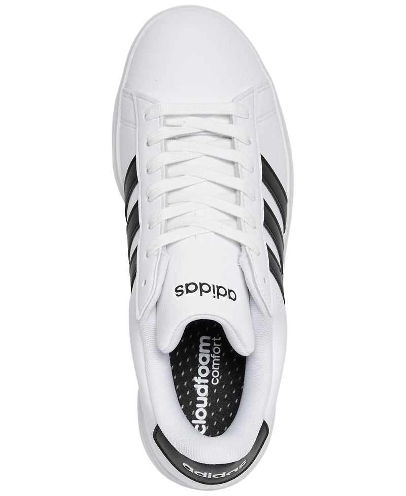 adidas Women's Grand Court Cloudfoam Lifestyle Comfort Casual Sneakers from Finish Line