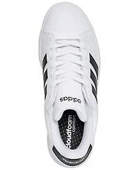 adidas Women's Grand Court Cloudfoam Lifestyle Comfort Casual Sneakers from Finish Line