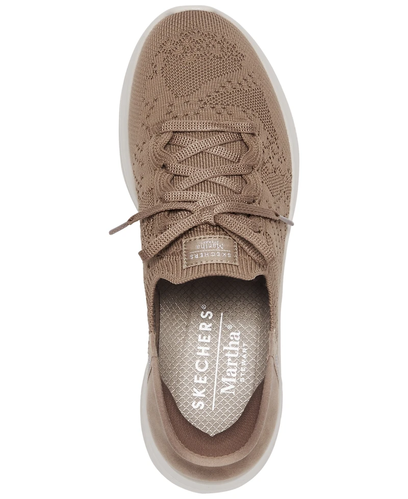 Martha Stewart x Skechers Women's Slip-ins Ultra Flex 3.0 Neptune Slip-On Casual Sneakers from Finish Line