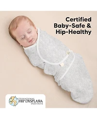 KeaBabies 3pk Soothe Zippy Baby Swaddles 0-6 Months, Newborn Sleep Sacks, Zipper Swaddle, Wearable Swaddle Blanket