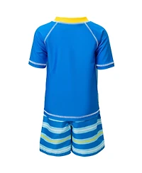 Blue's Clues Baby Boys You! Rash Guard and Swim Trunks Outfit Set