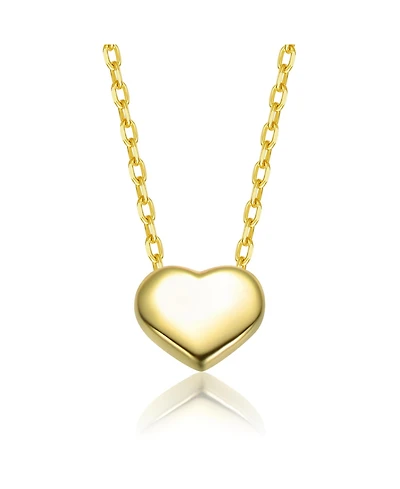 GiGiGirl 14K Gold Plated Heart Pendant Necklace