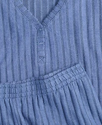 State of Day Women's Soft Rib-Knit Pajama Set, Xs-3X, Macy's Exclusive