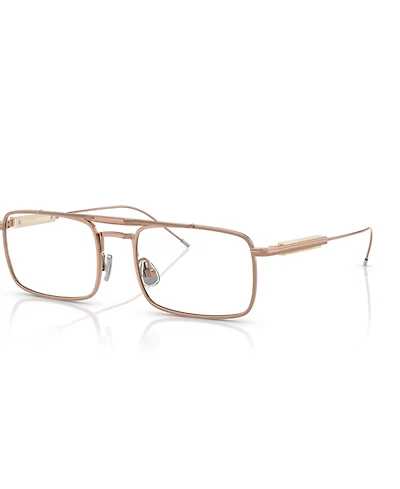 Brunello Cucinelli Unisex Rectangle Eyeglasses, BC1006T