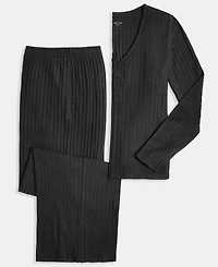State of Day Women's Soft Rib-Knit Pajama Set, Xs-3X, Macy's Exclusive