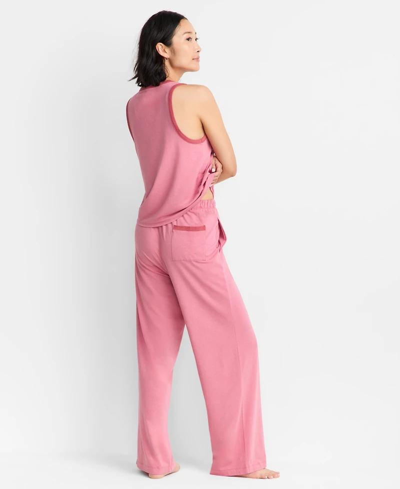State of Day Women's Solid Knit Tank Pajama Set, Xs-3X, Macy's Exclusive