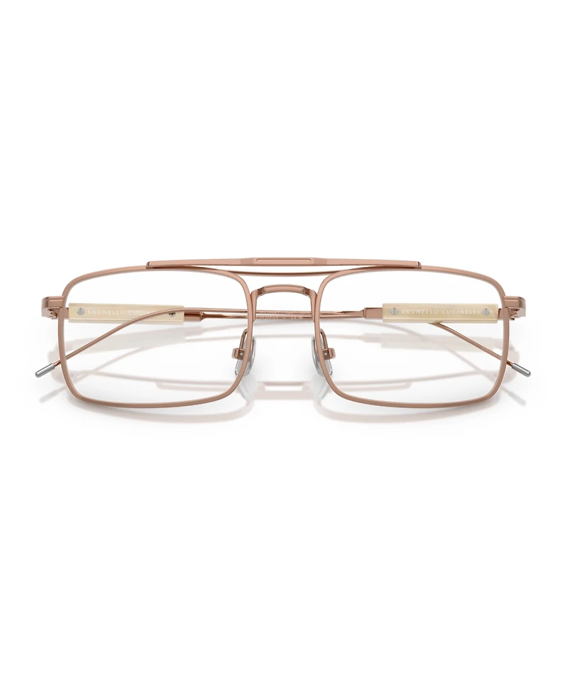Brunello Cucinelli Unisex Rectangle Eyeglasses, BC1006T