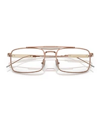 Brunello Cucinelli Unisex Rectangle Eyeglasses, BC1006T