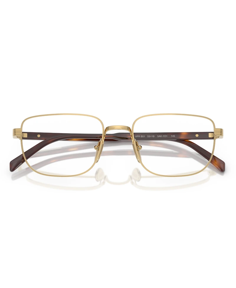 Prada Men's Rectangle Eyeglasses, Pr B51V