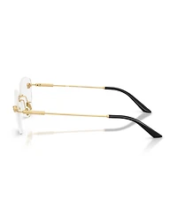 Versace Women's Round Eyeglasses, VE1305