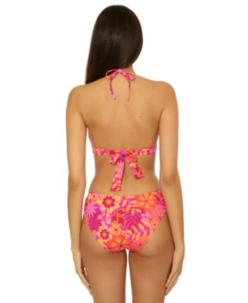 Becca Womens Copacabana Halter Bikini Top Hipster Bottoms