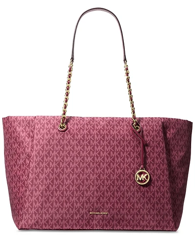 Michael Kors Georgia Large Nylon Top Zip Tote