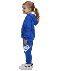 Nike Toddler Kids 2-Piece Club Fleece Pullover Hoodie Set