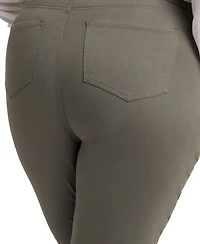 Nydj Plus Margot Girlfriend Pull On Jeans