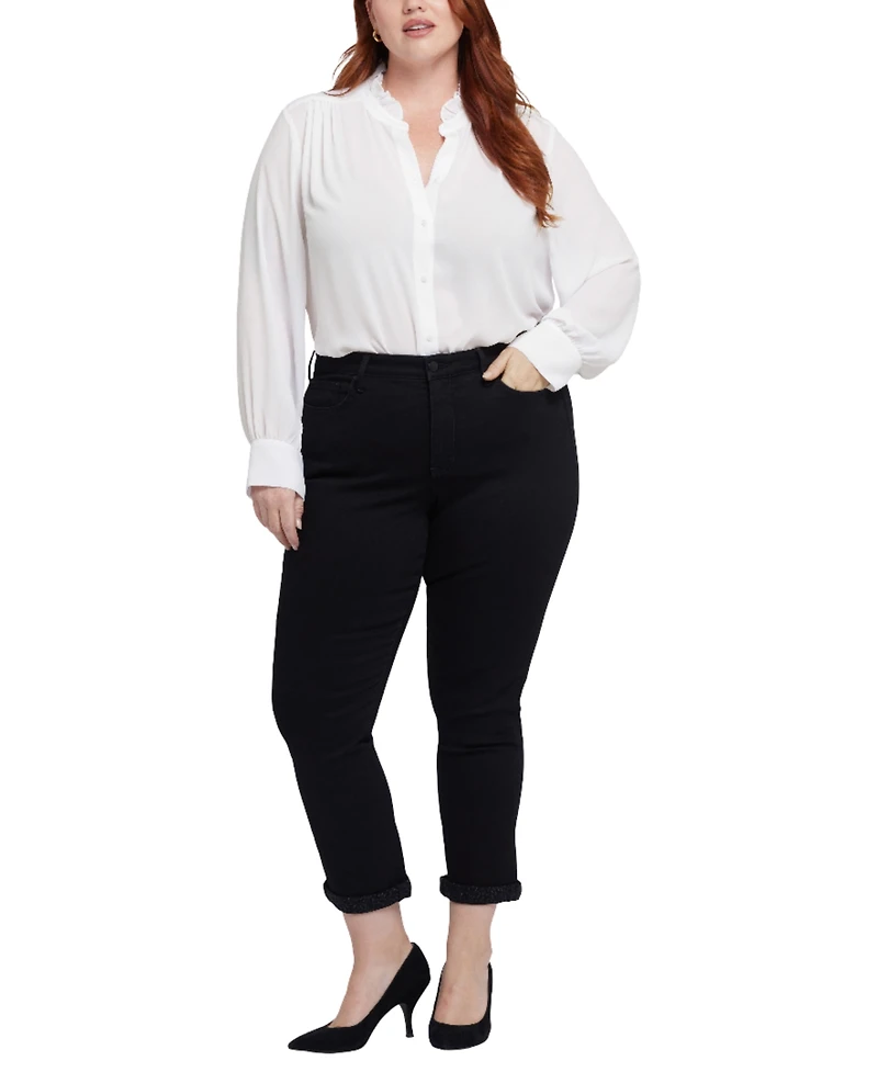 Nydj Plus Sheri Slim Ankle Pull On Jeans