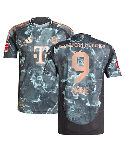 Adidas Men's Harry Kane Black Bayern Munich 2024/25 Away Authentic Player Jersey