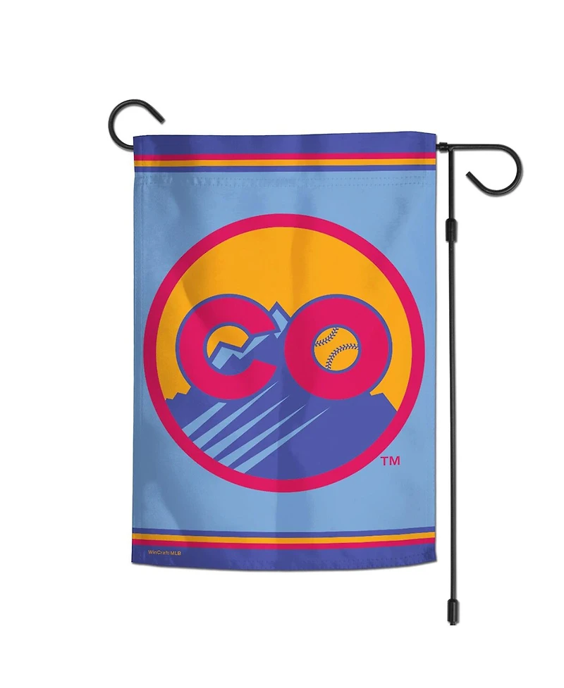 Wincraft Colorado Rockies 2025 City Connect 12" x 18" Double-Sided Garden Flag