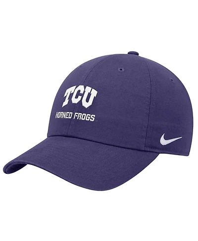 Nike Men's Purple Tcu Horned Frogs 2025 On-Field Club Adjustable Hat