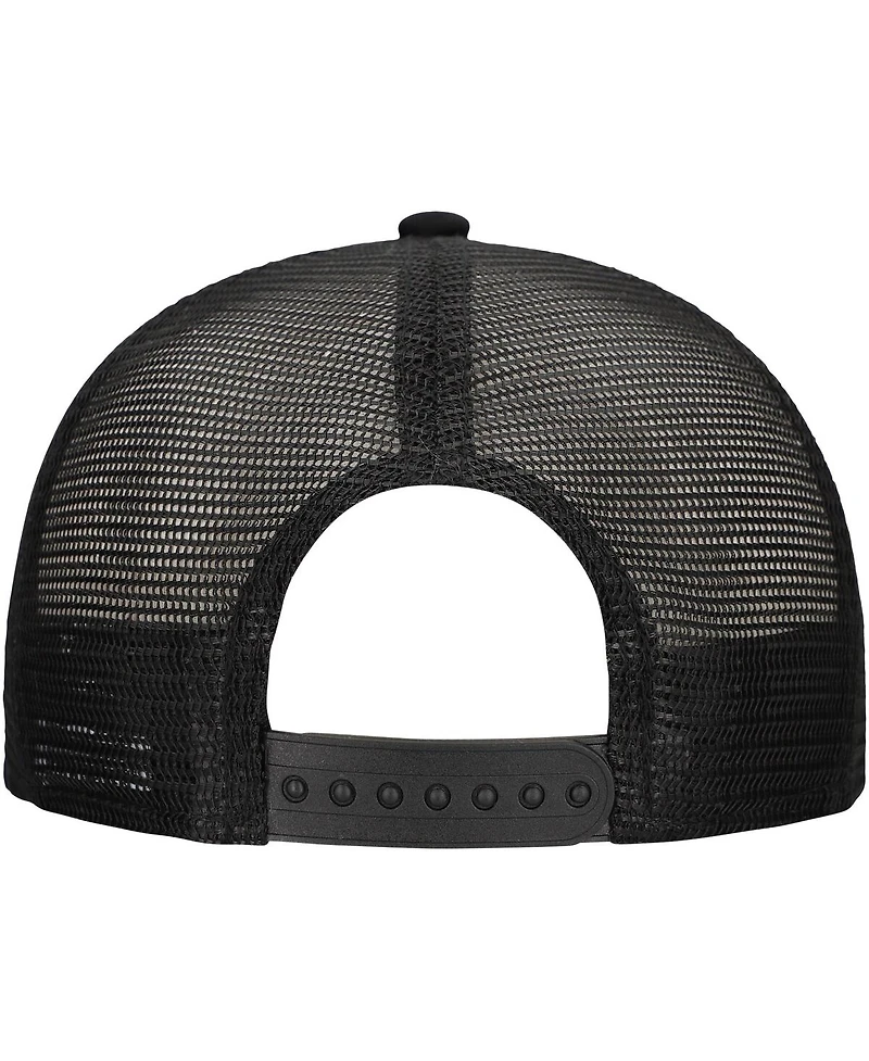 New Era Men's Black Inter Miami Cf Active Tone Golfer Snapback Hat
