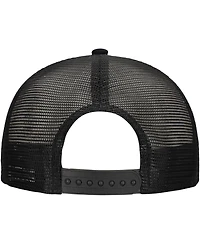 New Era Men's Black Inter Miami Cf Active Tone Golfer Snapback Hat