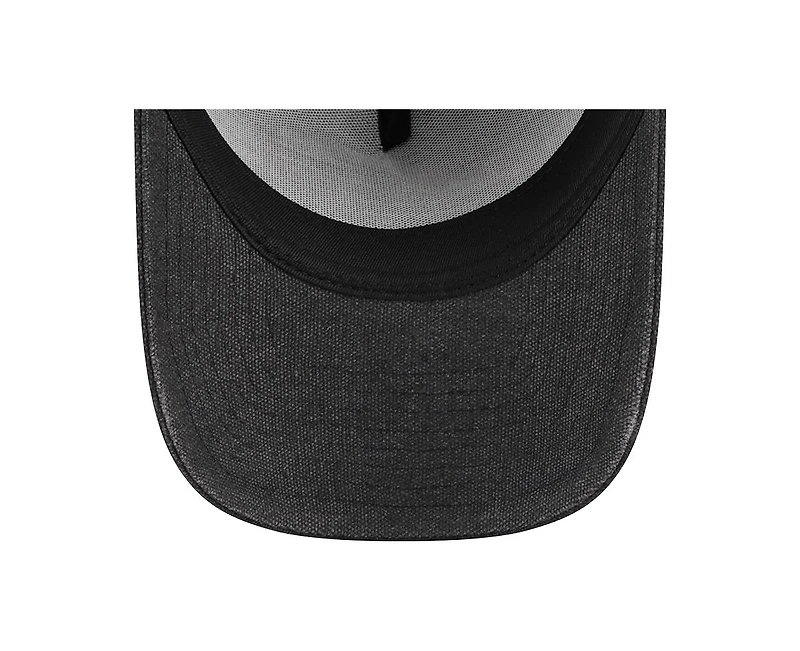 New Era Men's Charcoal Chicago White Sox Logo Essentials 9FORTY A-Frame Adjustable Hat