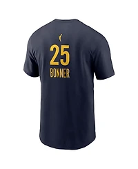 Nike Men's DeWanna Bonner Navy Indiana Fever Explorer Edition Name Number T-Shirt