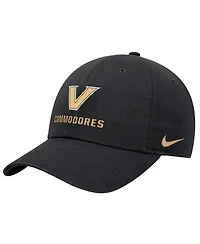 Nike Men's Black Vanderbilt Commodores 2025 On-Field Club Adjustable Hat