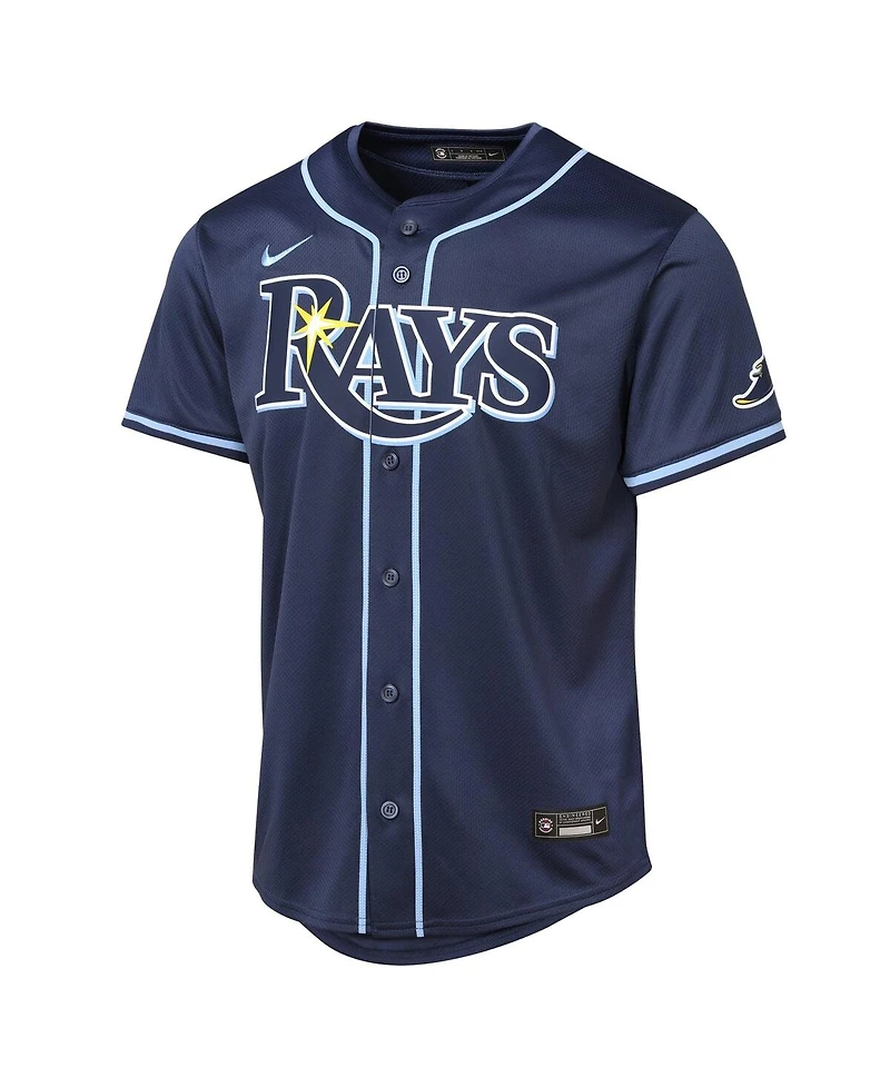 Nike Big Boys and Girls Navy Tampa Bay Rays Road Limited Jersey