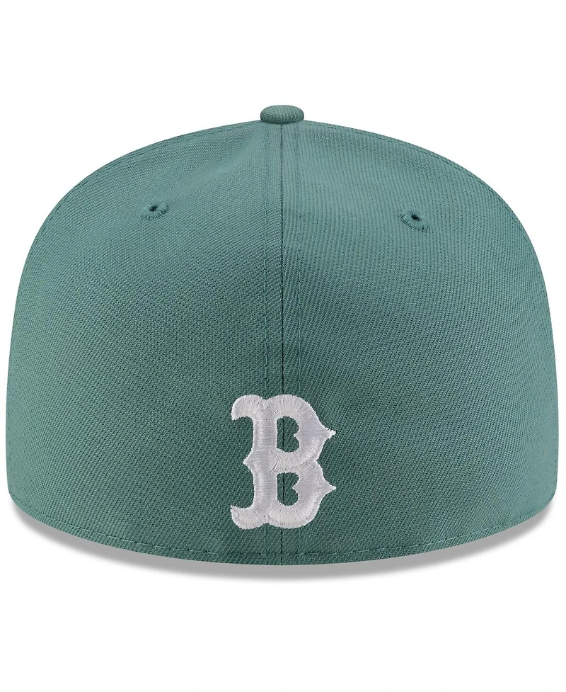New Era Men's Green Boston Red Sox 2025 City Connect Fan Pack 59FIFTY Fitted Hat
