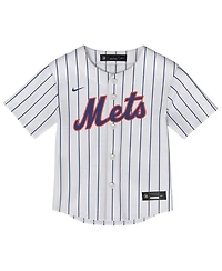 Nike Toddler Francisco Lindor White New York Mets Home Replica Jersey