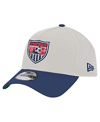 New Era Men's Khaki Usmnt 1995 Retro Foam 9FORTY Adjustable Hat