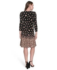 Tommy Hilfiger Petites Jersey Printed Shift Dress