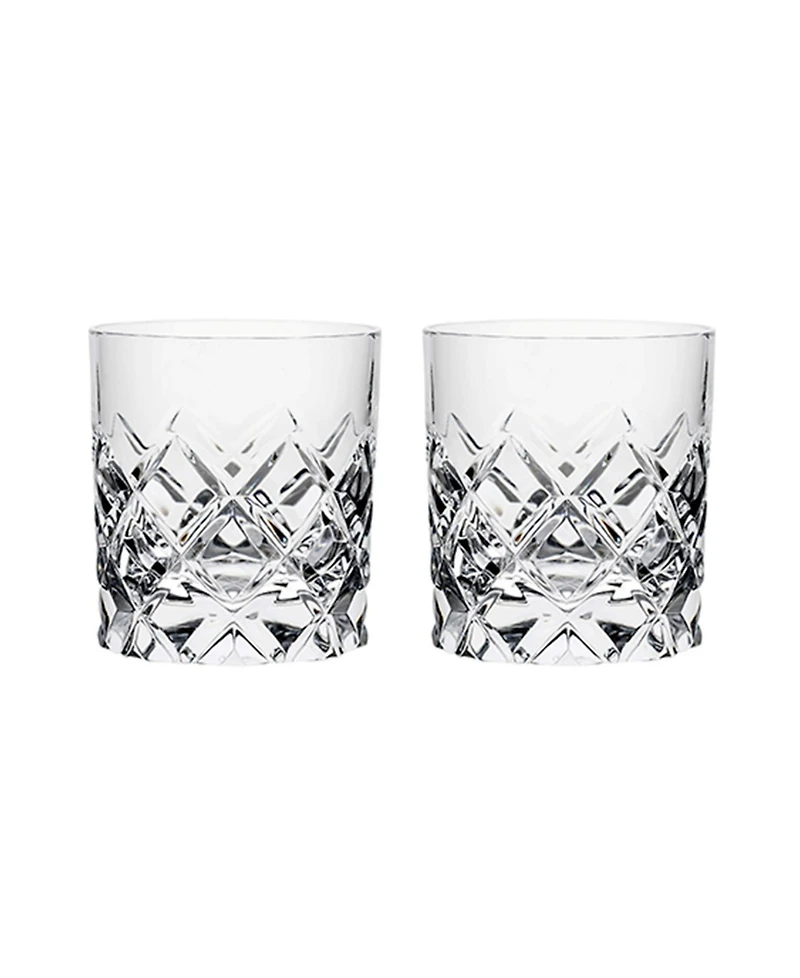 Orrefors Sofiero Double Old-Fashioned Glasses, Set of 2