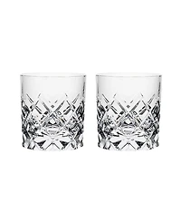 Orrefors Sofiero Double Old-Fashioned Glasses, Set of 2