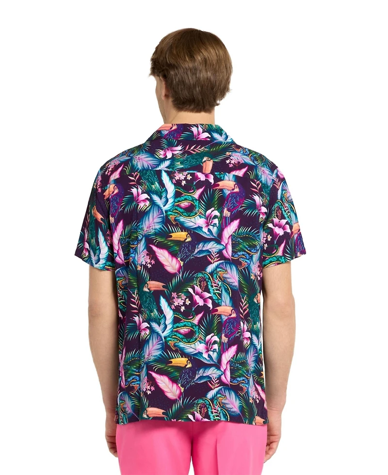 OppoSuits Men's Hawaiian Short Sleeve Shirt