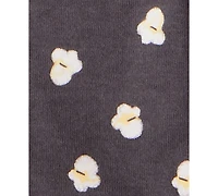 Carter's Toddler Girls Movie Night Snug-Fit Cotton Pajamas, 4 Piece Set