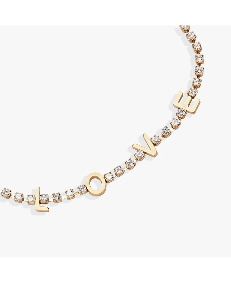 Alex Ani Love Tennis Bracelet