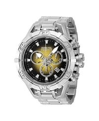 Invicta Men's 47848 Reserve Quartz Chronograph Black, Yellow Dial Watch
