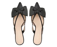 Cynthia Bow Mule - Fabric