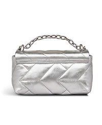 Radley London Mill Bay Xl Quilt Metallic Flap Over Crossbody Bag