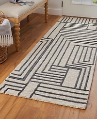 Feizy Gansett T8011 2'6"x8' Runner Area Rug