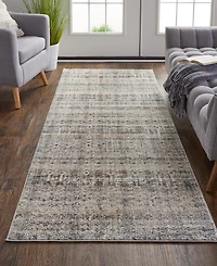 Feizy Kaia 39GLF 2'6"x12' Runner Area Rug