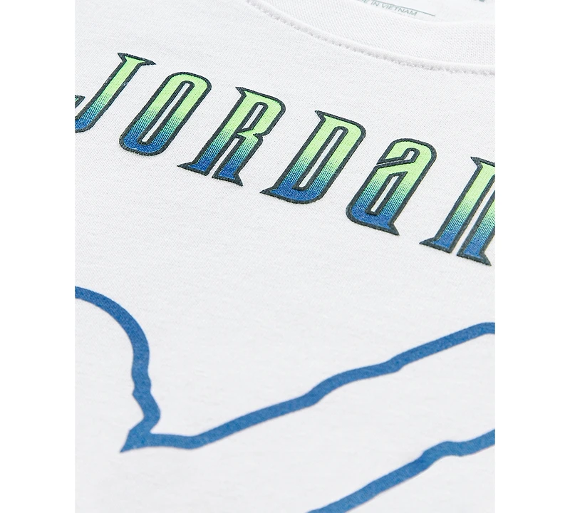 Jordan Big Boys Jumpman Global Graphic T-Shirt