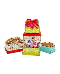 Alder Creek Gift Baskets Lindt Springtime Collection Tower, 6 Items