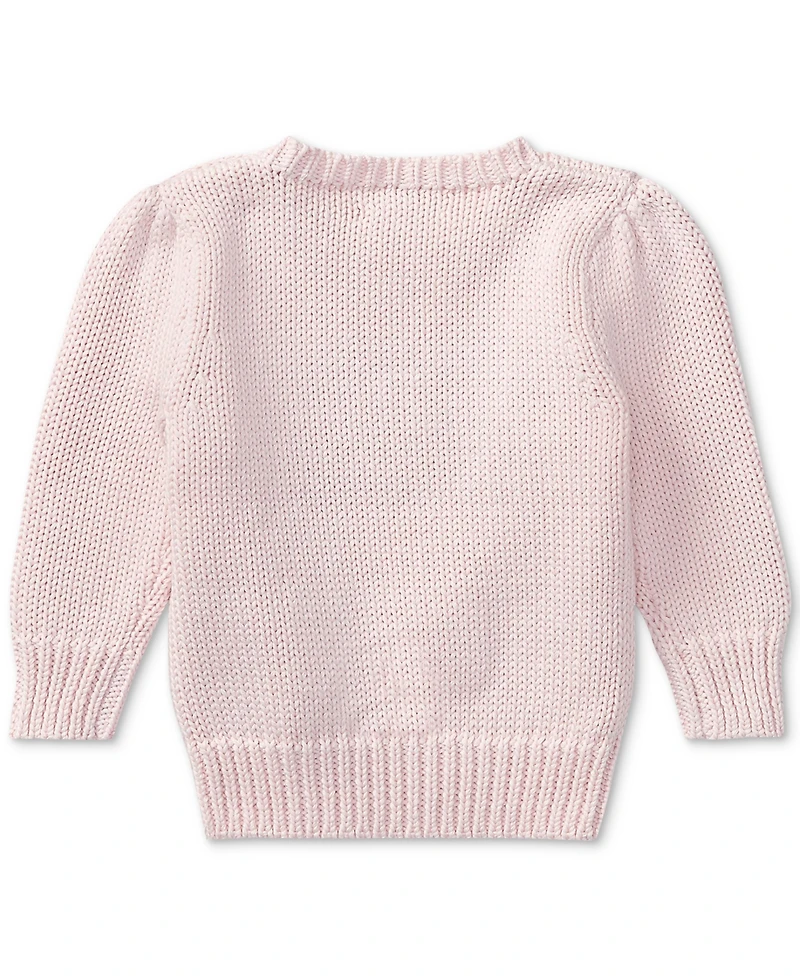 Polo Ralph Lauren Baby Girls Flag Sweater
