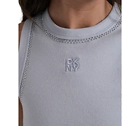 Dkny Jeans Women's Studded Crewneck Tank