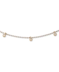 Lauren Ralph Lauren Cubic Zirconia Sterling Silver Flex Bracelet