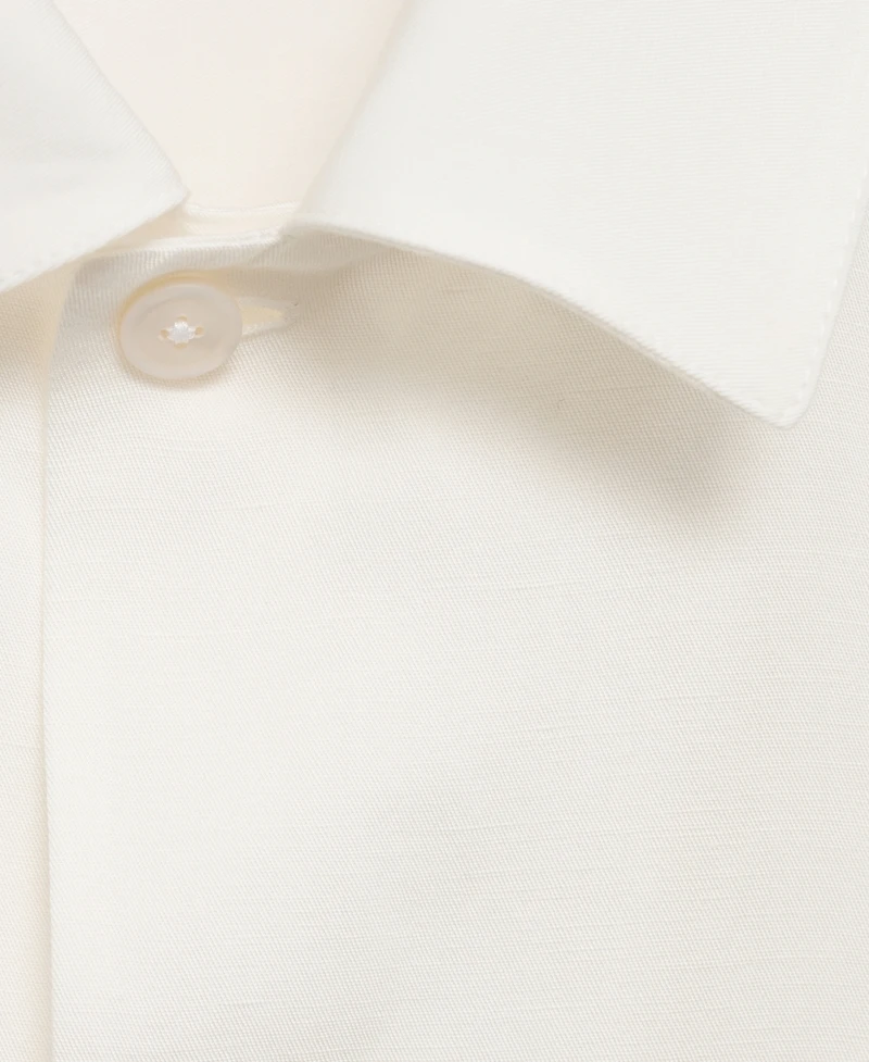 Mango Men's Pockets Linen Overshirt